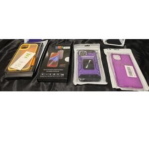 Brand New iPhone 14 Phone Case - Pink/Purple, Yellow, Screen Protectors, Purple